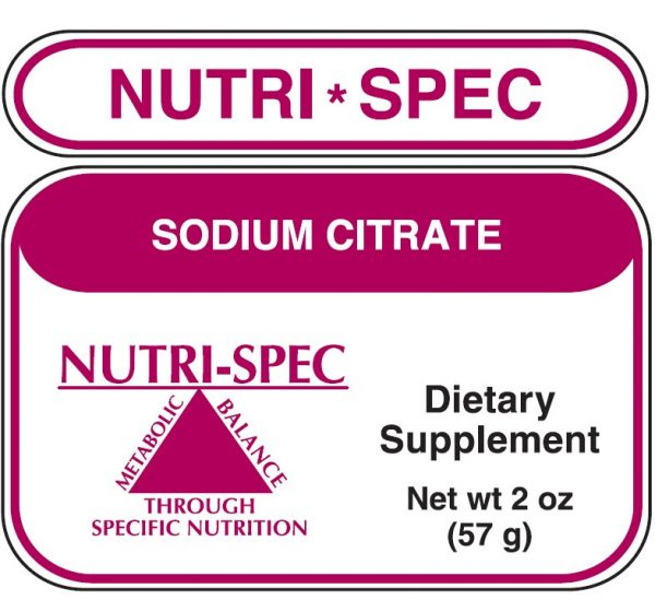 Sodium Citrate 2 oz