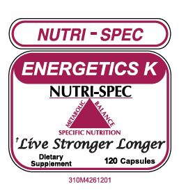 Energetics K 120 Capsules